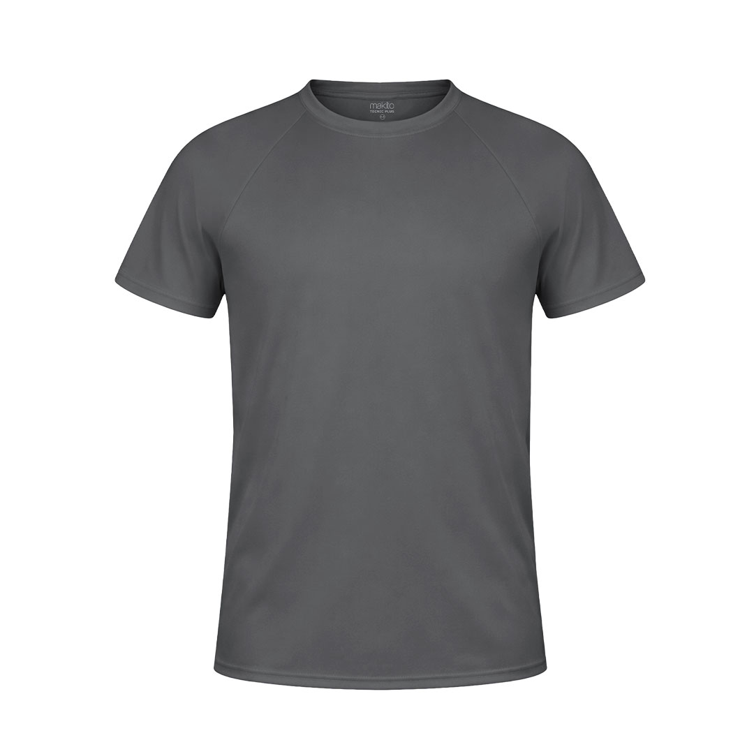 T-shirt dziecięcy Tecnic Plus P161409T szary