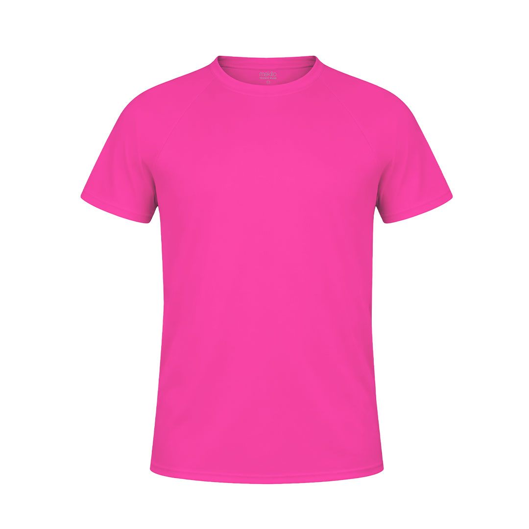 T-shirt dziecięcy Tecnic Plus P161409T fuksjowy