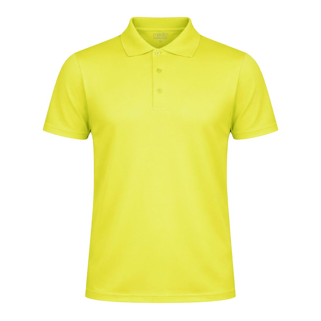 Koszulka polo Tecnic Plus P161485T żółty
