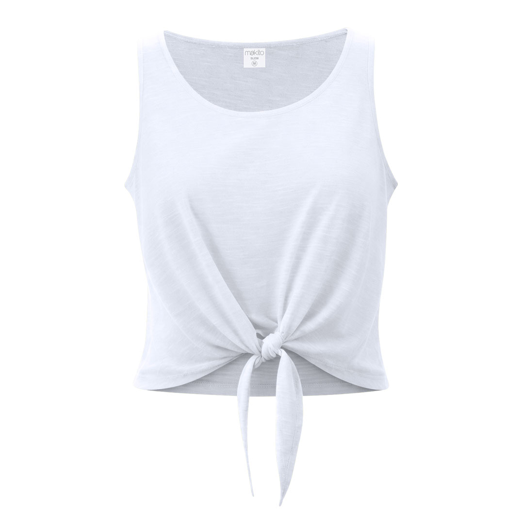 Damski T-shirt Slem P162102T biały