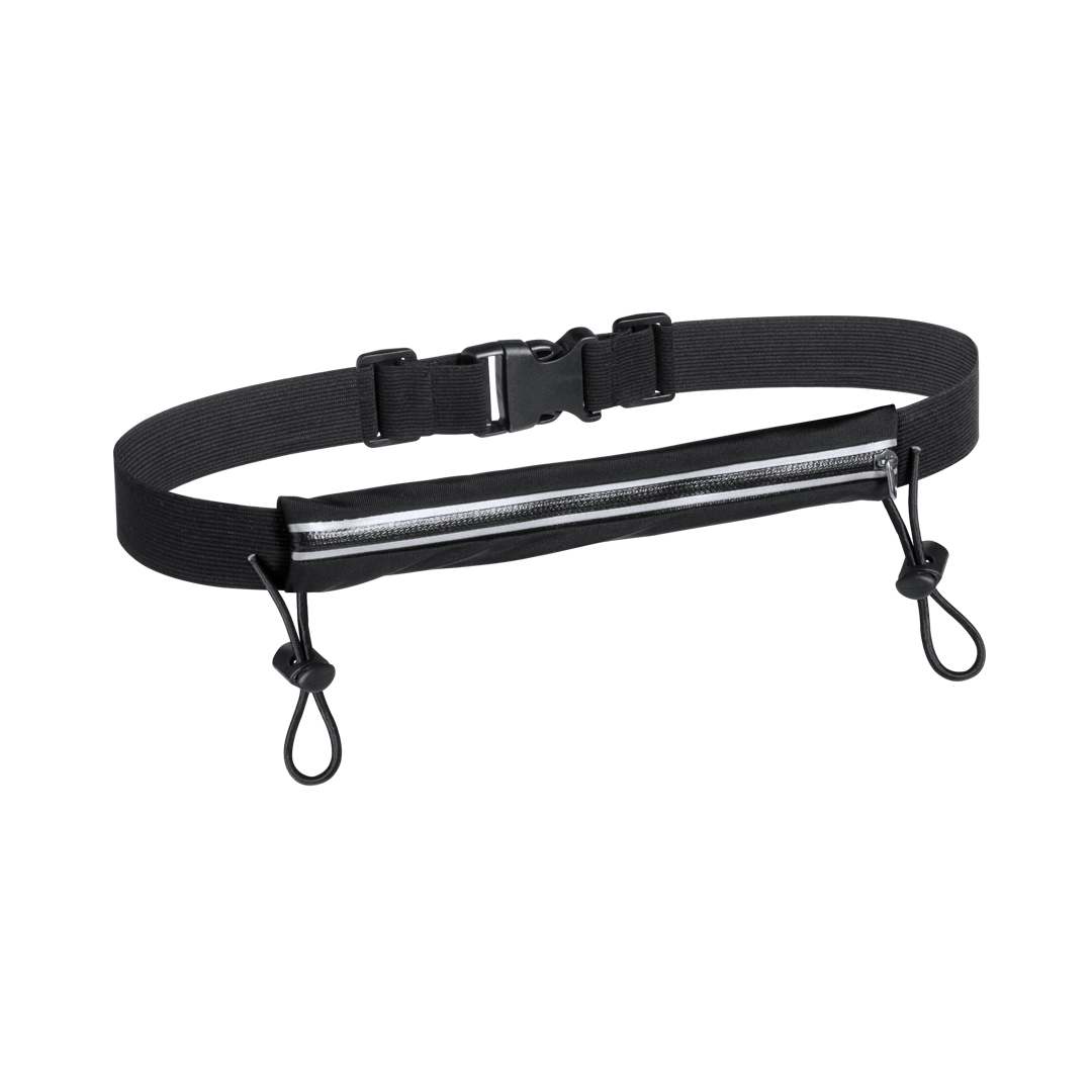 Saszetka biodrowa z uchwytem na numer startowy Rapik P162538T MKT-4914NEGS/T