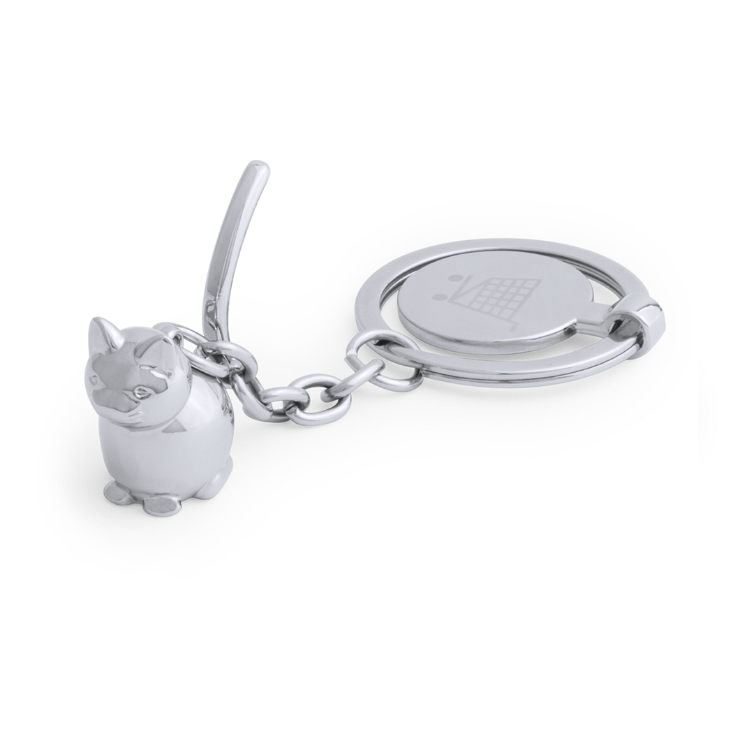 Brelok z żetonem Hoinzo P162593T kot Brelok z żetonem Hoinzo P162593T kot