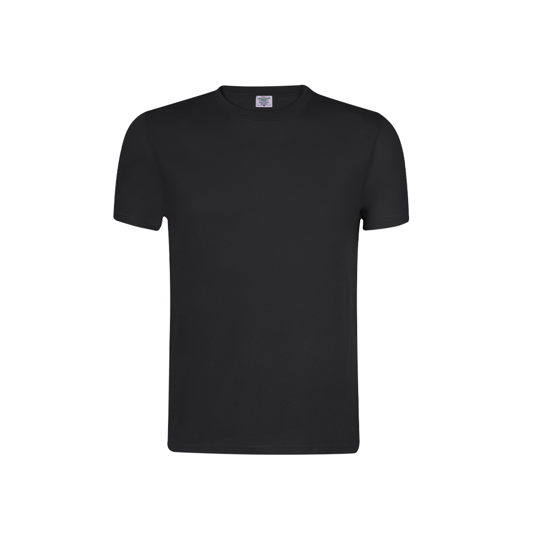 Kolorowy T-shirt dla dorosłych "keya" MC180-OE P164471T czarny Kolorowy T-shirt dla dorosłych "keya" MC180-OE P164471T czarny