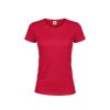Damski kolorowy T-shirt "keya" WCS180 P164787T czerwony