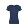 Damski kolorowy T-shirt "keya" WCS180 P164787T granatowy