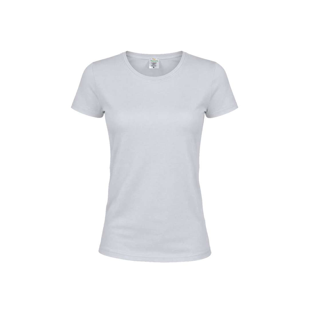 Damski kolorowy T-shirt "keya" WCS180 P164787T szary