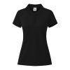 Damskie kolorowe polo "keya" WPS180 P164857T czarny