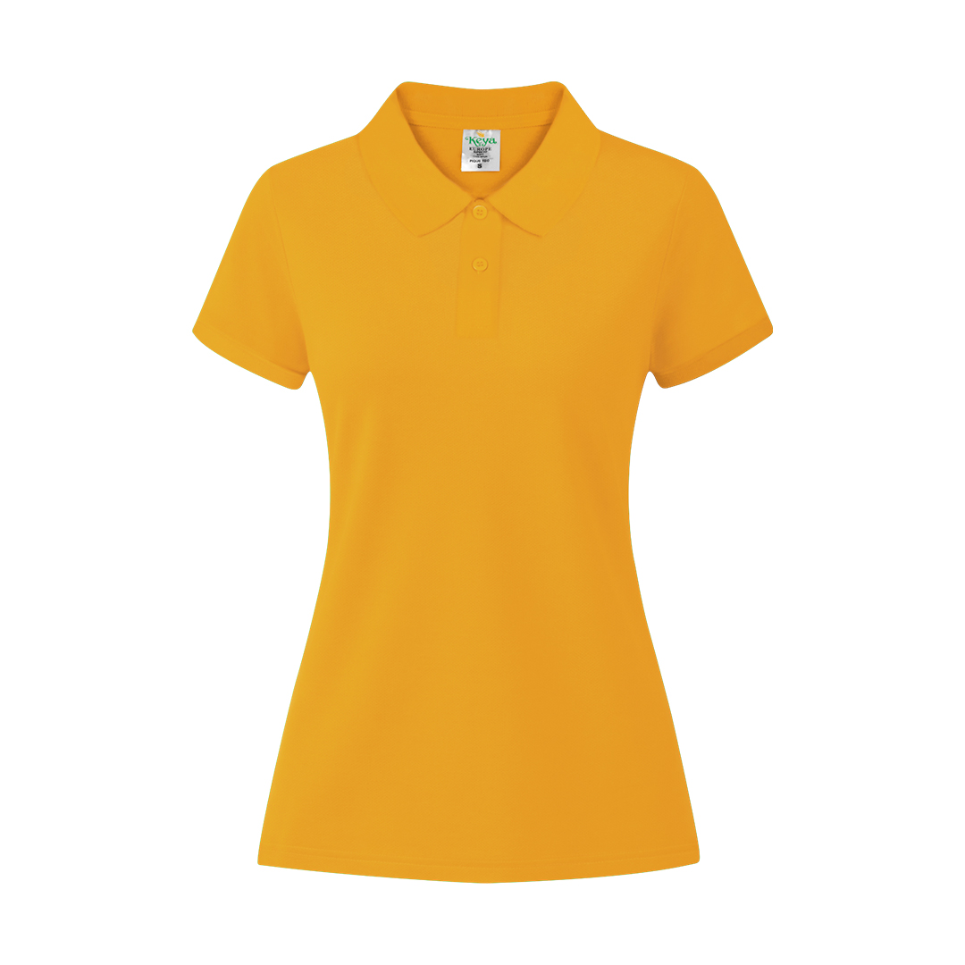 Damskie kolorowe polo "keya" WPS180 P164857T złoty