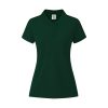 Damskie kolorowe polo "keya" WPS180 P164857T zielony butelkowy