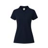 Damskie kolorowe polo "keya" WPS180 P164857T granatowy ciemny