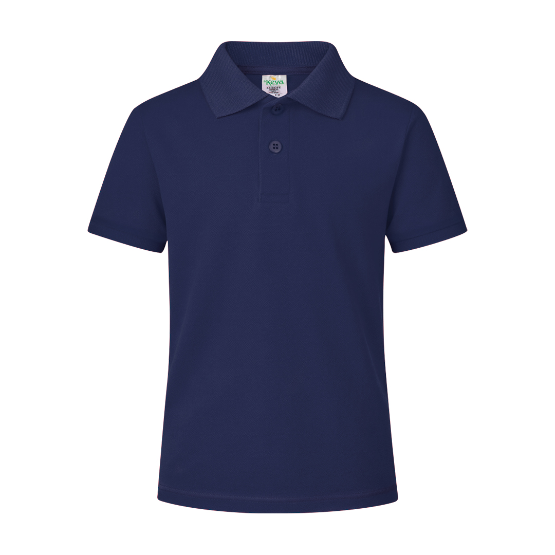 Dziecięce kolorowe polo "keya" YPS180 P164987T granatowy Dziecięce kolorowe polo "keya" YPS180 P164987T granatowy