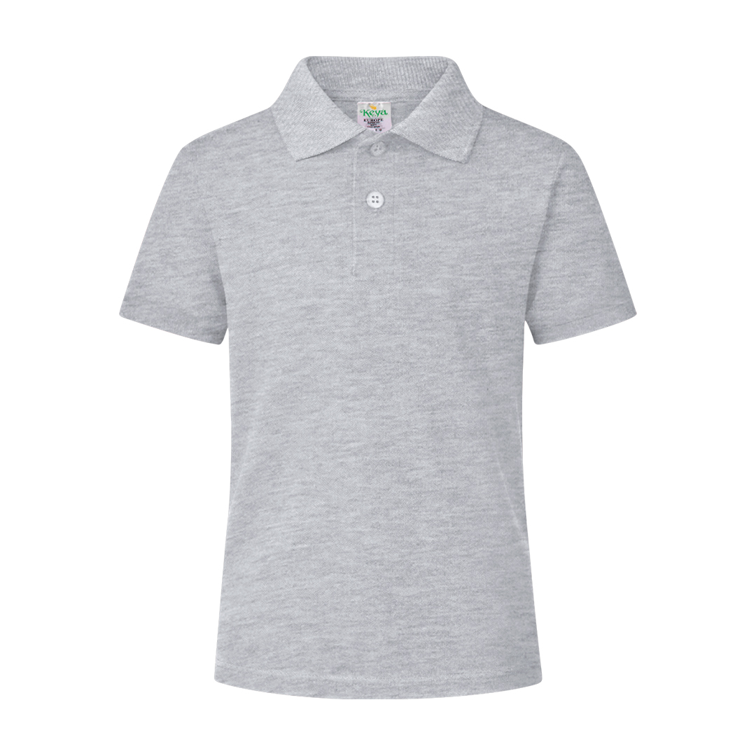 Dziecięce kolorowe polo "keya" YPS180 P164987T szary Dziecięce kolorowe polo "keya" YPS180 P164987T szary
