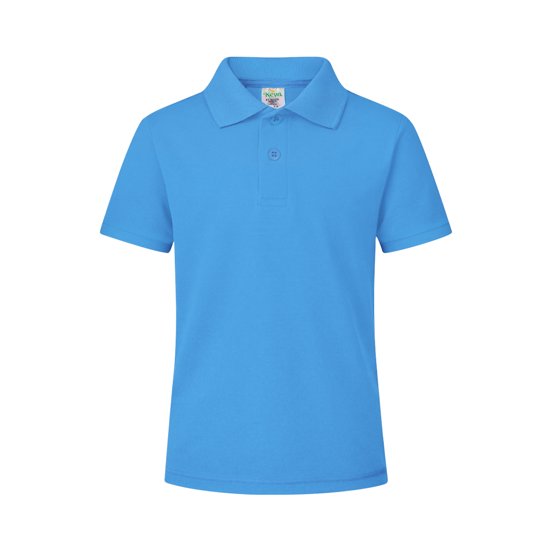 Dziecięce kolorowe polo "keya" YPS180 P164987T błękitny Dziecięce kolorowe polo "keya" YPS180 P164987T błękitny