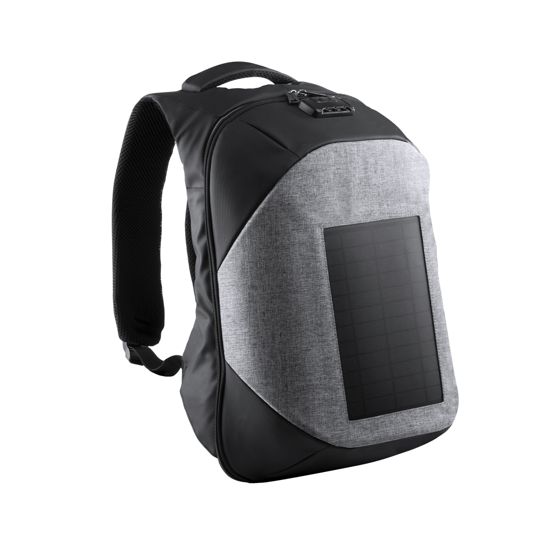 Plecak z panelem solarnym Koneit P165149T MKT-6128GRIS/T