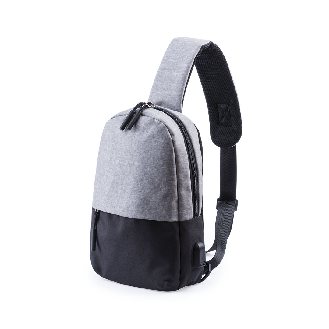 Torba na ramię Versox P165256T MKT-6218GRIS/T