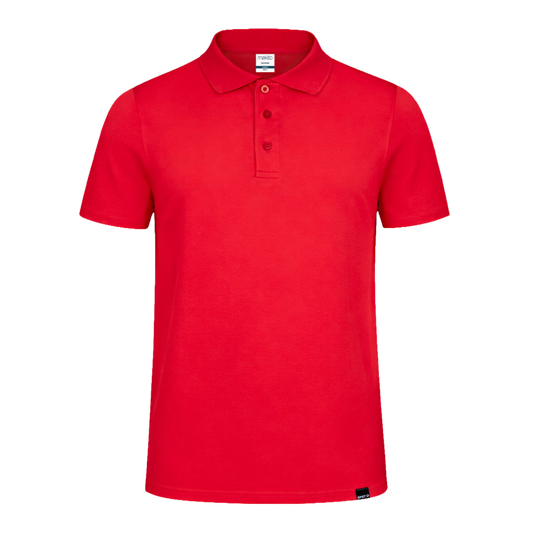 Koszulka polo Dekrom P166351T czerwony