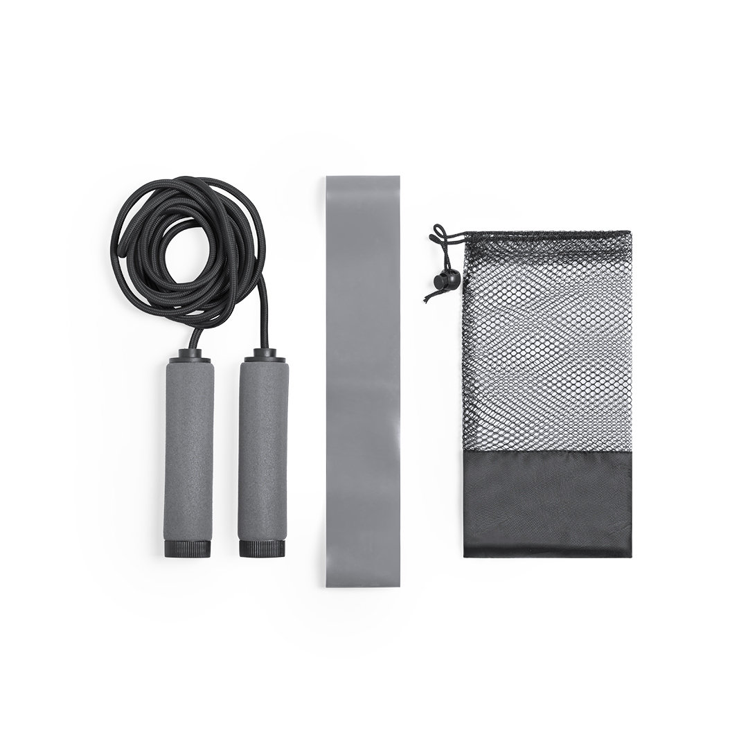Zestaw fitness Zhiax P166531T MKT-6790GRIS/T