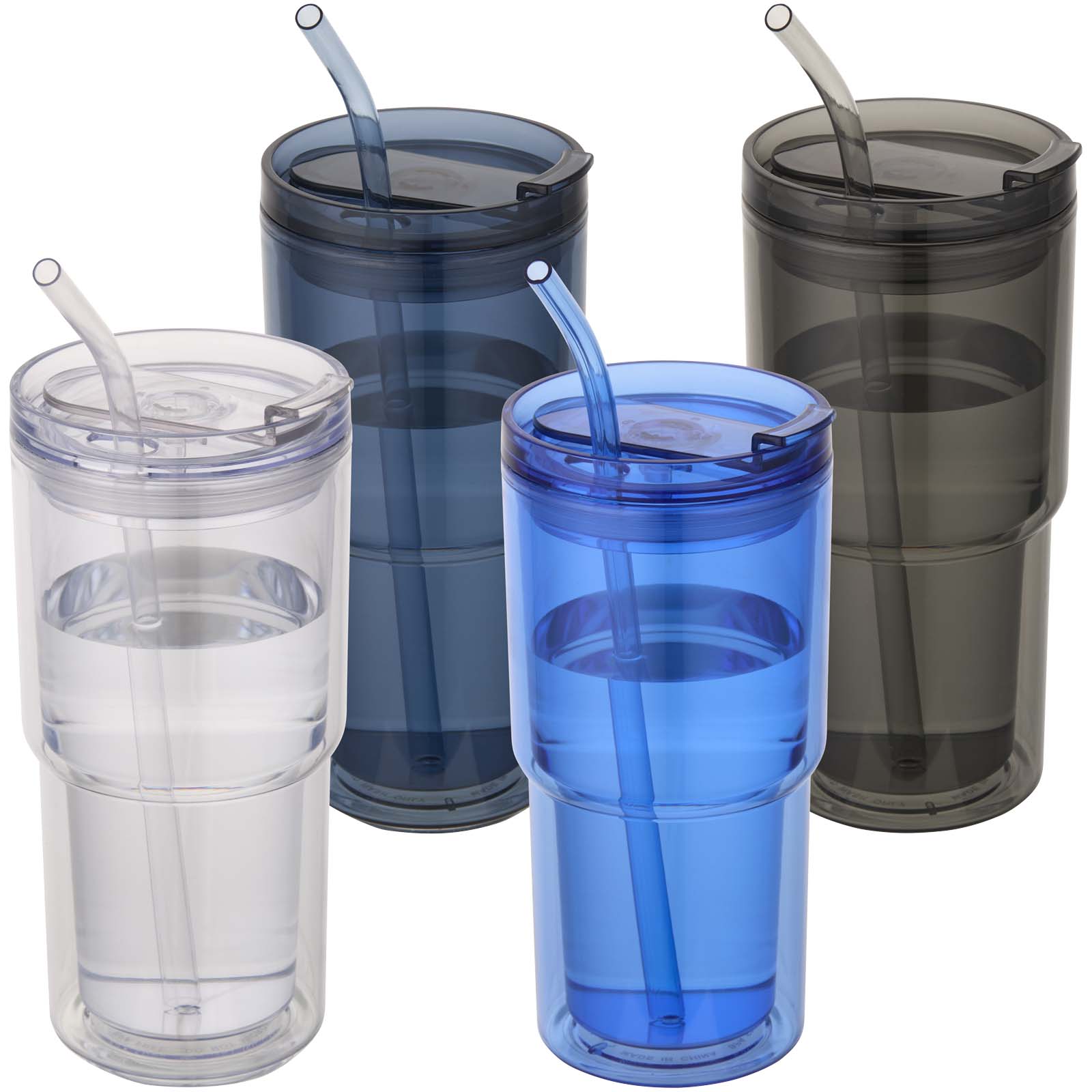 Kubek plastikowy Archer o pojemności 480 ml z podwójnymi ściankami P179073C PFC-100967-W Kubek plastikowy Archer o pojemności 480 ml z podwójnymi ściankami P179073C PFC-100967-W