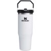 Stanley IceFlow™ 2.0 termoizolowany kubek ze stali nierdzewnej, pojemność 890 ml, z odchylaną słomką P179304C biały