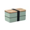 Lunch box z PP z P051095O miętowy zielony Lunch box z PP z P051095O miętowy zielony