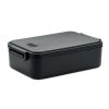 Lunch box z PP z rec. 2200 ml P067358O czarny