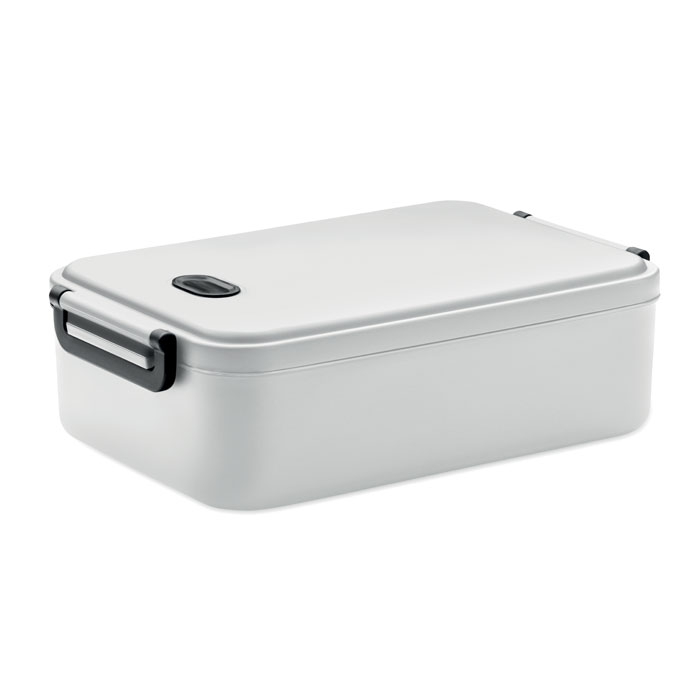 Lunch box z PP z rec. 2200 ml P067358O bialy
