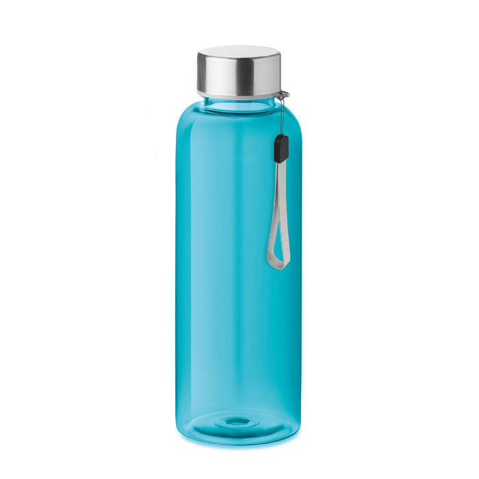Butelka 500 ml z RPET P019946O przezroczysty niebieski