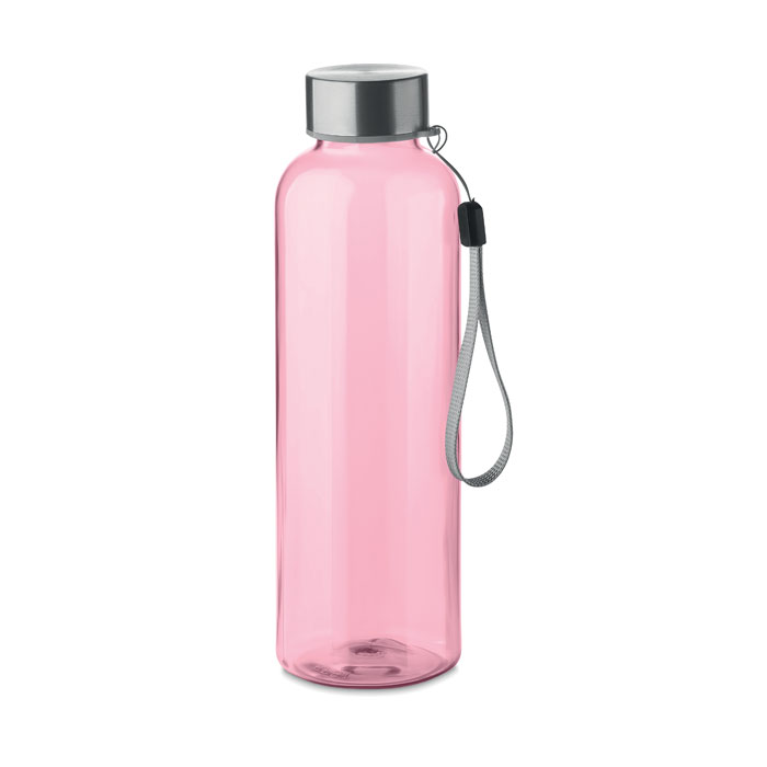 Butelka 500 ml z RPET P019946O przezroczysty rózowy