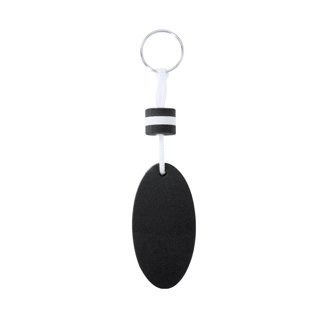 Brelok do kluczy Soke P160892T czarno / biały