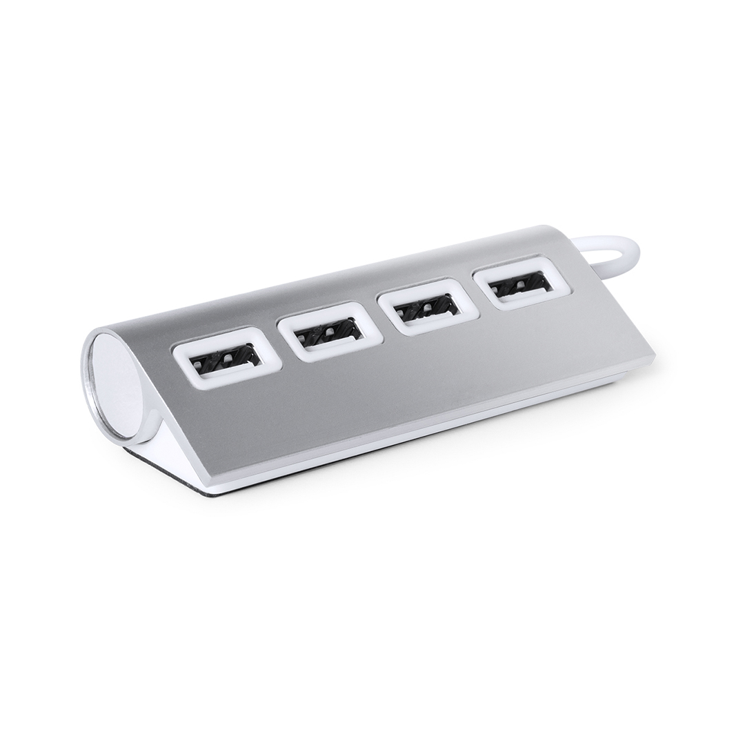 Hub USB Weeper P162813T srebrny Hub USB Weeper P162813T srebrny
