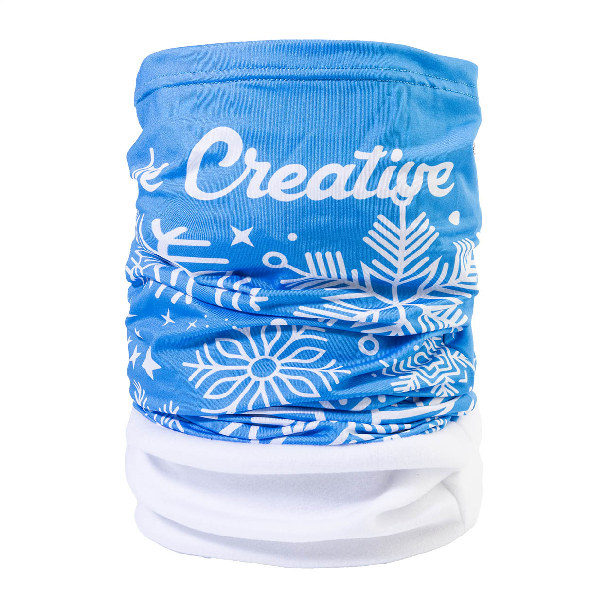 RPET víceúčelový šátek na zakázku CreaScarf Winter P180181D AN-AP715070-W