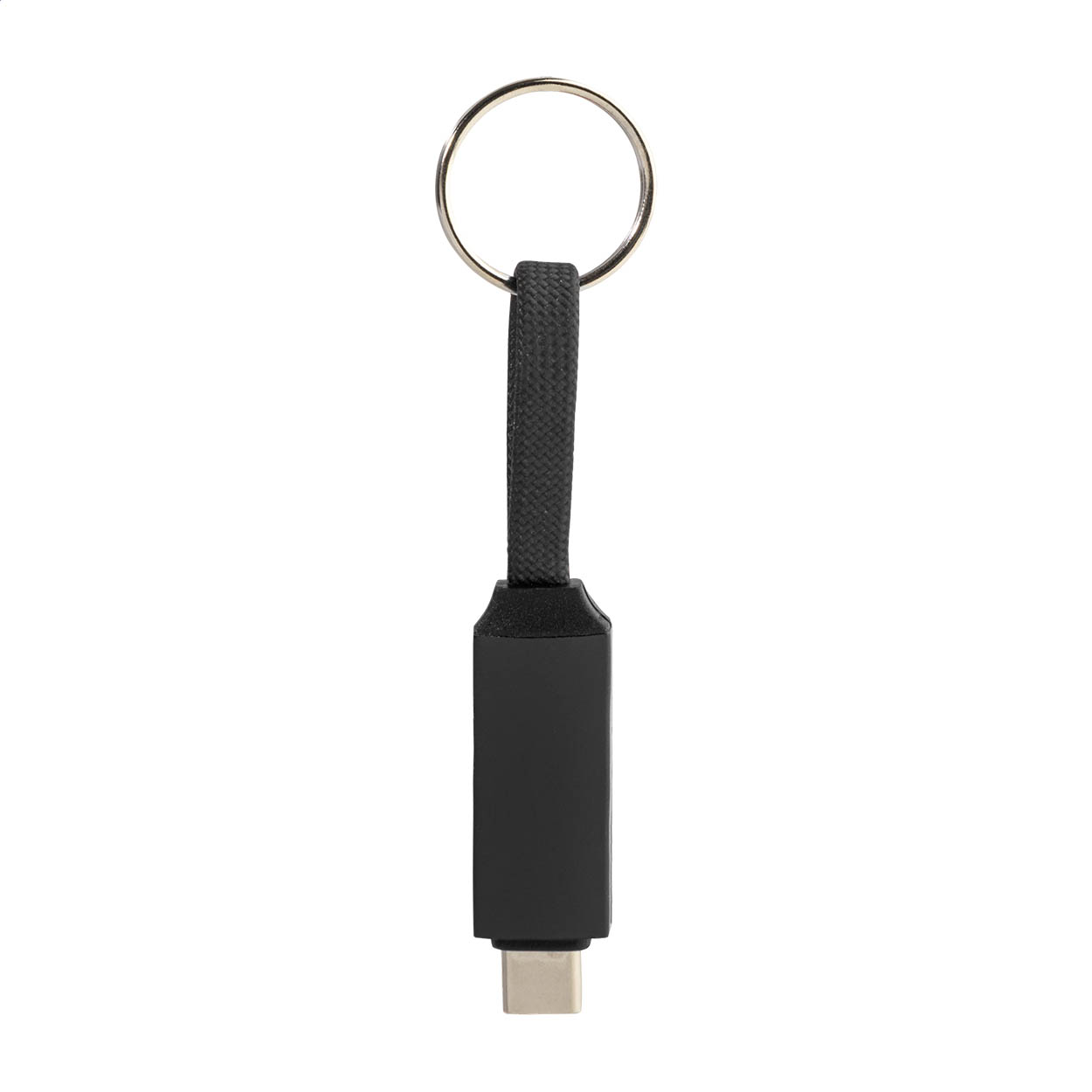 Přívěsek na klíče 60W kabel USB-C Keycab P180469D czarny