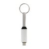 Přívěsek na klíče 60W kabel USB-C Keycab P180469D srebrny